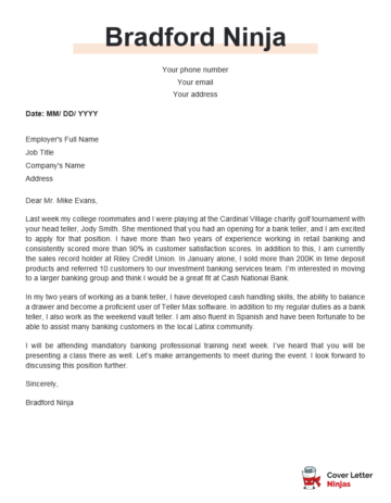 teller obtain letterhead ninjas docx