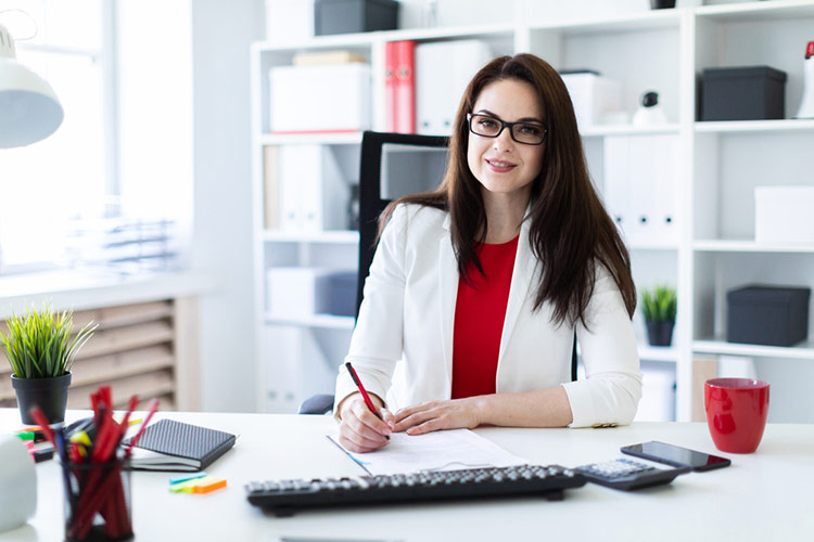 executive business woman in office