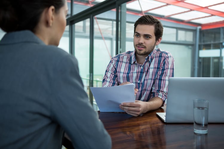 job fair interview